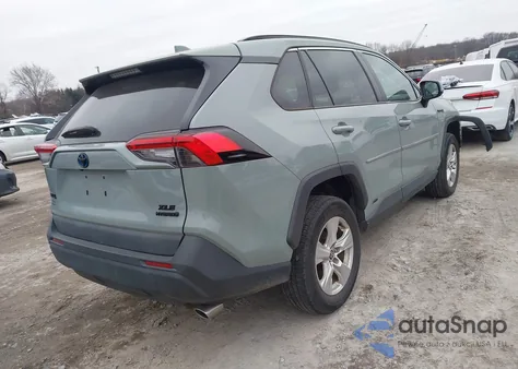 2021 Toyota Rav4 Hybrid Xle from USA, damaged, VIN 4T3RWRFV0MU026564